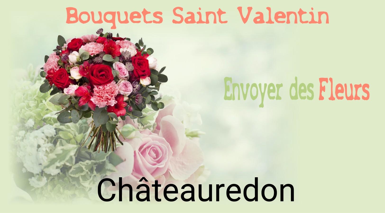 Roses de Saint-Valentin livrées à Châteauredon